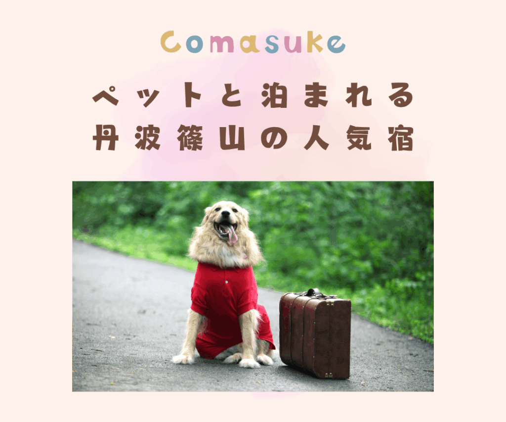 丹波篠山でペットと泊まれる人気の宿6選