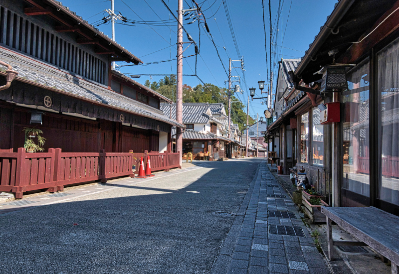 丹波篠山の街並み