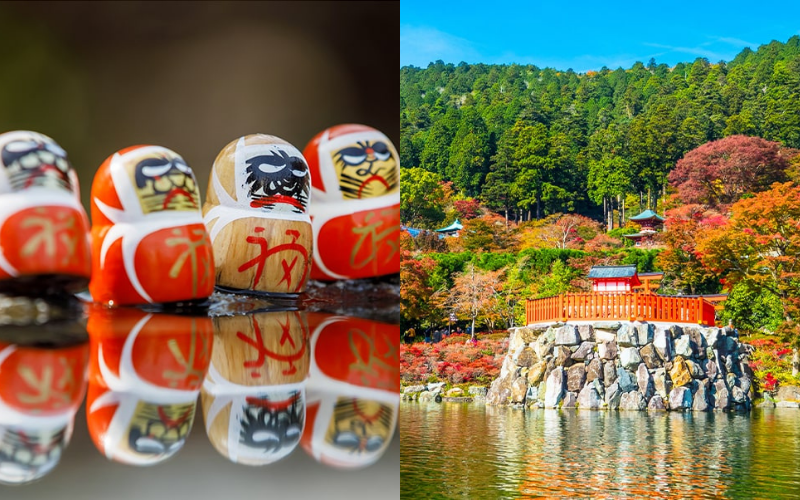 勝尾寺のだるま